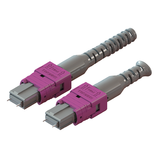 MPO 16F & 32F 拉拔尾套连接器