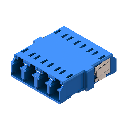 LC 纤薄型四联适配器